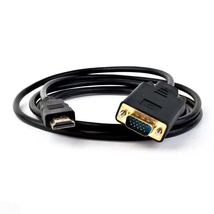 1.8M 6 Feet HDMI Male to VGA Male Cable for Computer, Laptop, PC, Monitor ETC Tristar Online
