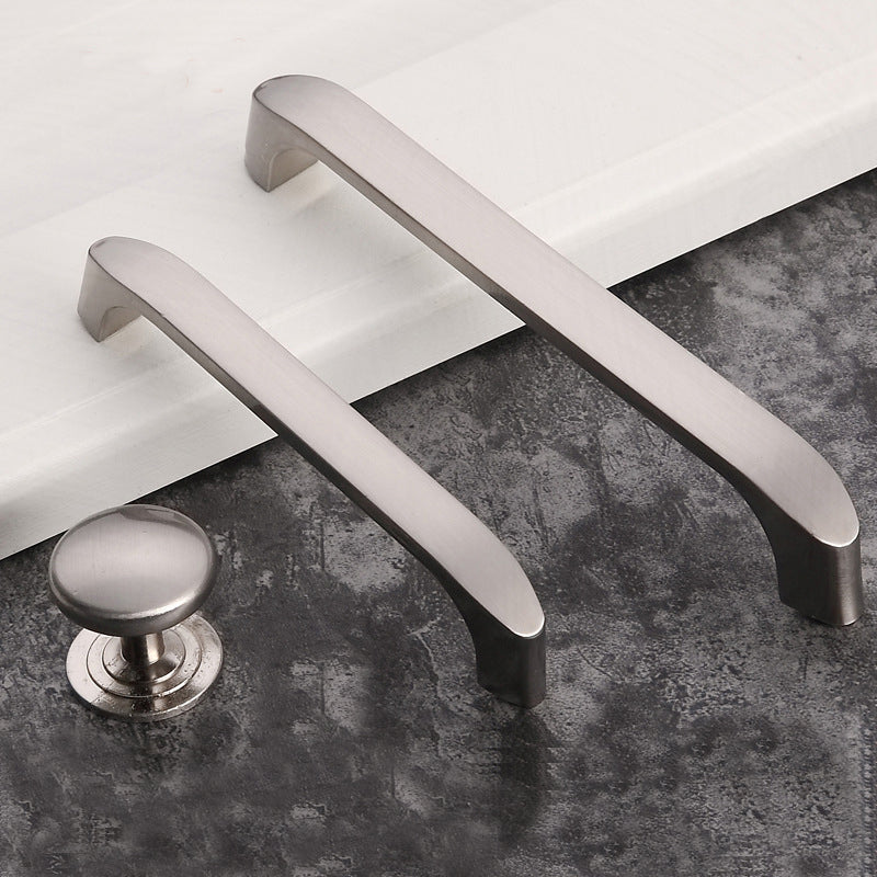 Brushed ZINC Kitchen Door Cabinet Drawer Handle Pulls 96MM Tristar Online