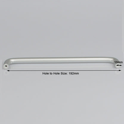 Aluminium Kitchen Cabinet Handles Drawer Bar Handle Pull 192mm Tristar Online