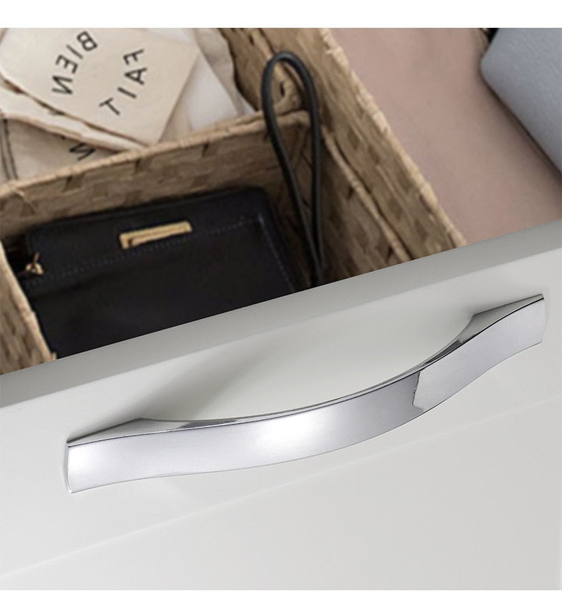 96mm Brushed Silver Furniture Kitchen Bathroom Cabinet Handles Drawer Bar Handle Pull Knob Tristar Online