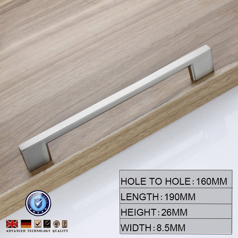 Brushed Nickel Kitchen Door Cabinet Drawer Handle Pulls 160MM Tristar Online