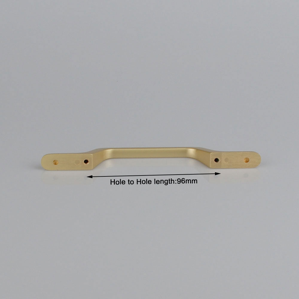 Gold Zinc Kitchen Cabinet Handles Drawer Bar Handle Pull 96mm Tristar Online