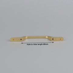 Gold Zinc Kitchen Cabinet Handles Drawer Bar Handle Pull 96mm Tristar Online