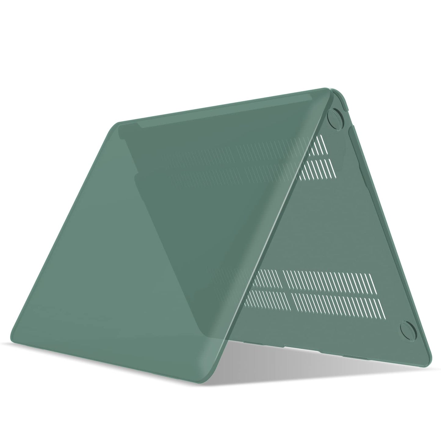 Suitable for  MacBook Air 13 Inch Case 2022 2021 2020 2019 2018, A1932, A2179, A2337 Shell Case Keyboard Cover Dark Green Tristar Online
