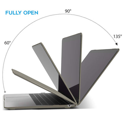 Suitable for  MacBook Air 13 Inch Case 2022 2021 2020 2019 2018, A1932, A2179, A2337 Shell Case Keyboard Cover Grey Tristar Online