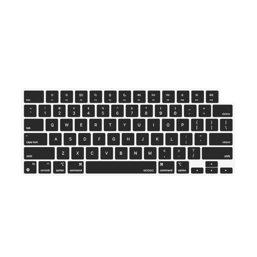 Keyboard Cover Skin For MacBook Pro 13 Pro 16 A2338 A2289 A2251 A2141 M1 M2 2020 to 2023 Black Tristar Online