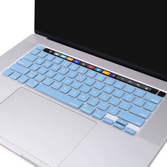 Keyboard Cover Skin For MacBook Pro 13 Pro 16 A2338 A2289 A2251 A2141 M1 M2 2020 to 2023 Sky Blue Tristar Online