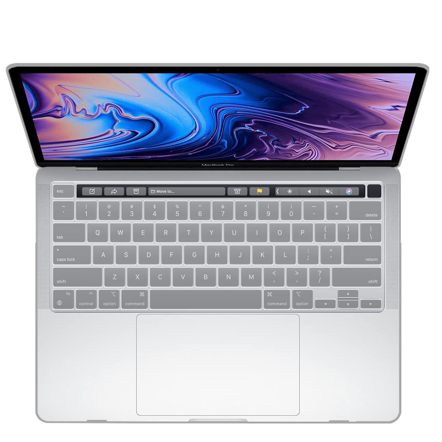 MacBook Pro 13 Inch Case 2016-2023 M1 M2 A2338 A2289 A2251 A2159 Hard Shell Case Keyboard Cover White Tristar Online