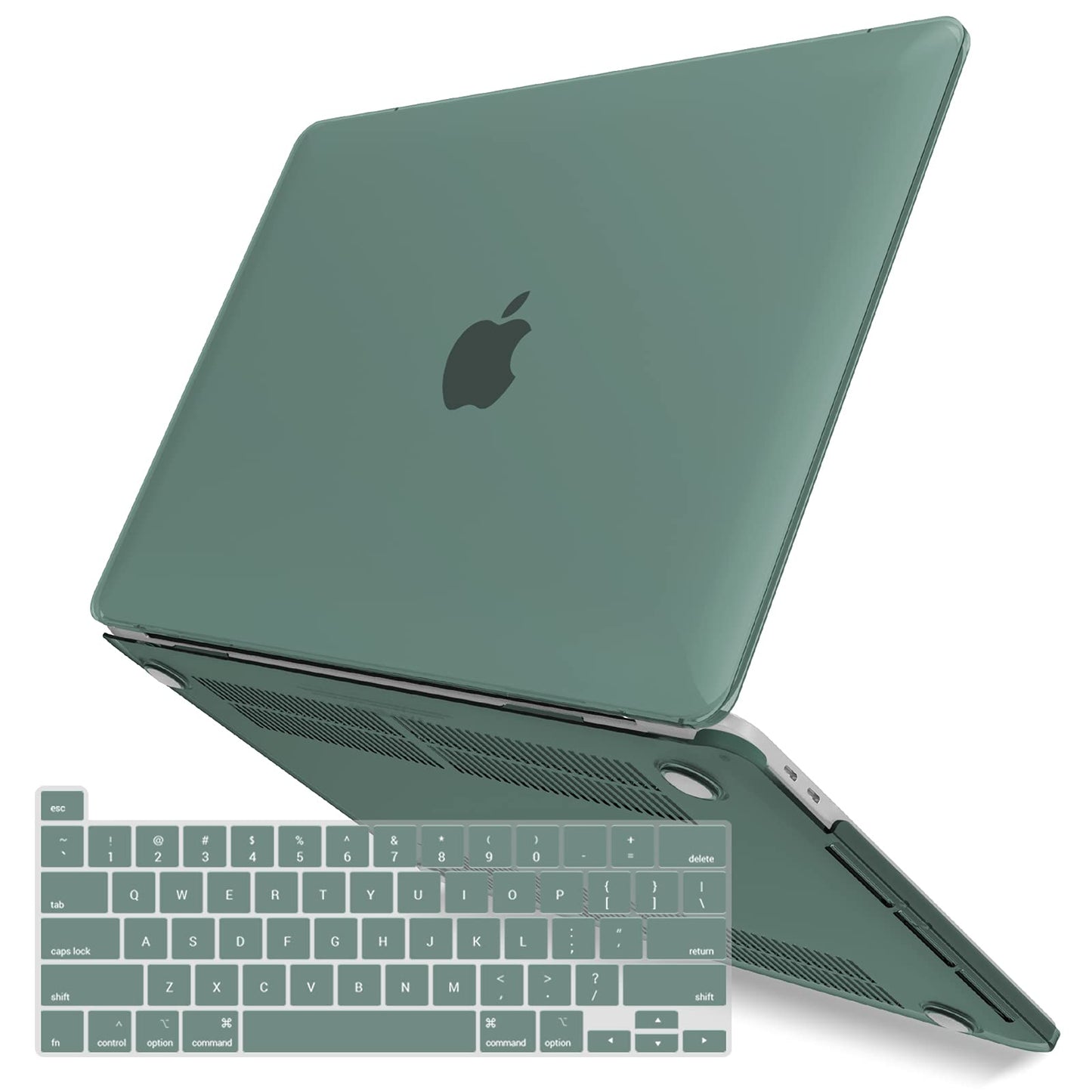 Suitable for  Midnight Green MacBook Pro 13 Inch Case 2016-2023 M1 M2 A2338 A2289 A2251 A2159 Hard Shell Case Keyboard Cover Tristar Online