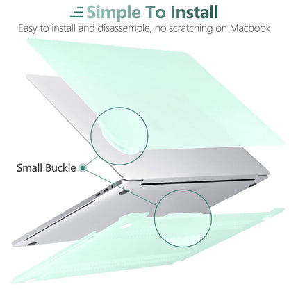 Suitable for  Green MacBook Pro 13 Inch Case 2016-2023 M1 M2 A2338 A2289 A2251 A2159 Hard Shell Case Keyboard Cover Tristar Online