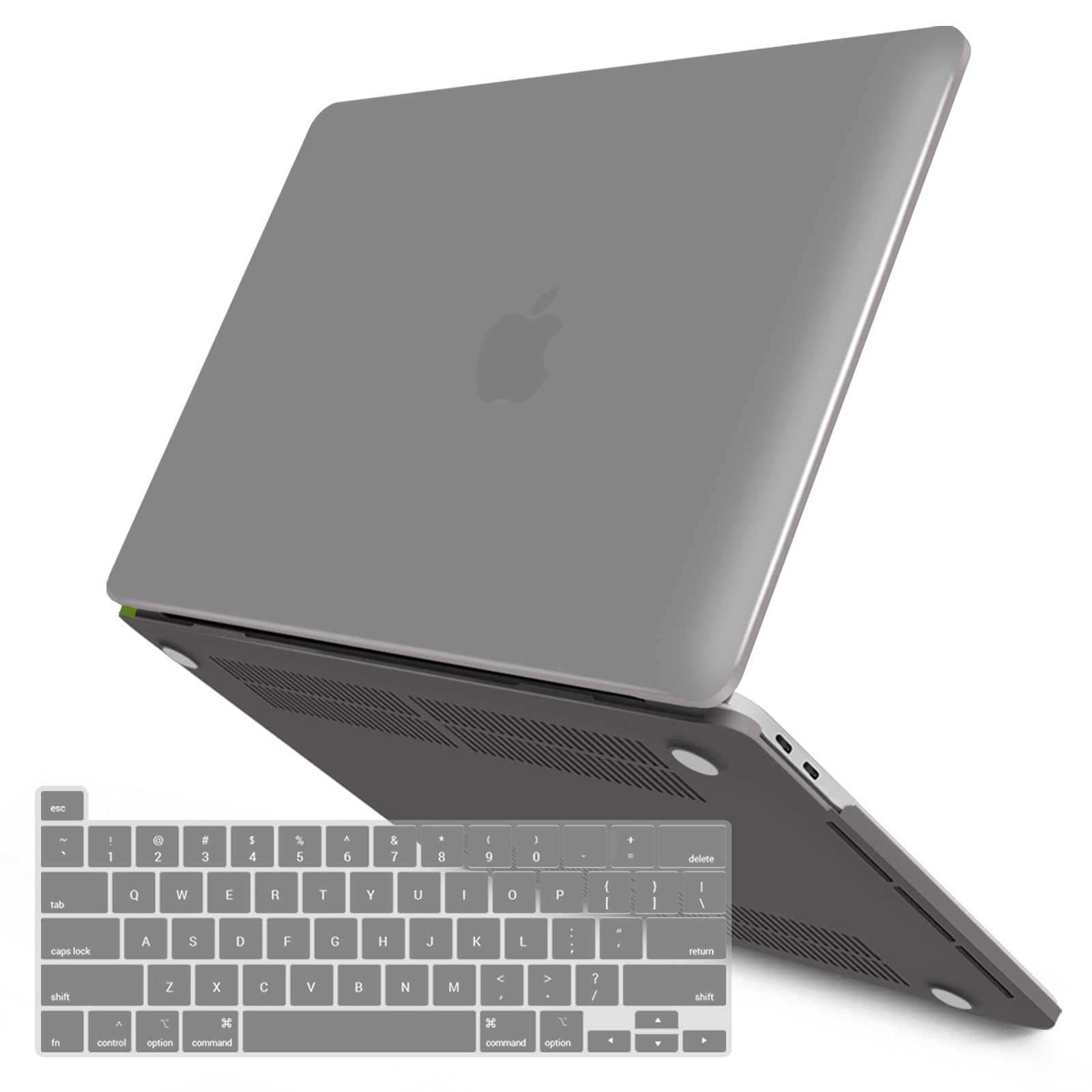 Suitable for  Grey MacBook Pro 13 Inch Case 2016-2023 M1 M2 A2338 A2289 A2251 A2159 Hard Shell Case Keyboard Cover Tristar Online