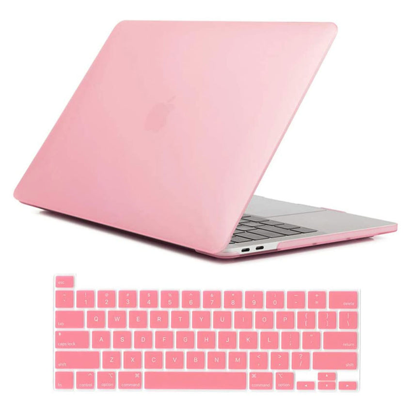 Pink MacBook Pro 13 Inch Case 2016-2023 M1 M2 A2338 A2289 A2251 A2159 Hard Shell Case Keyboard Cover Tristar Online