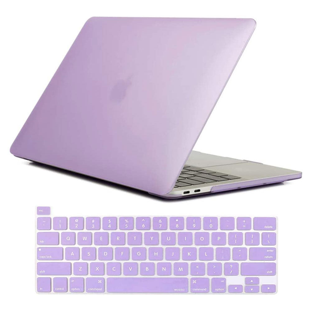 Purple MacBook Pro 13 Inch Case 2016-2023 M1 M2 A2338 A2289 A2251 A2159 Hard Shell Case Keyboard Cover Tristar Online