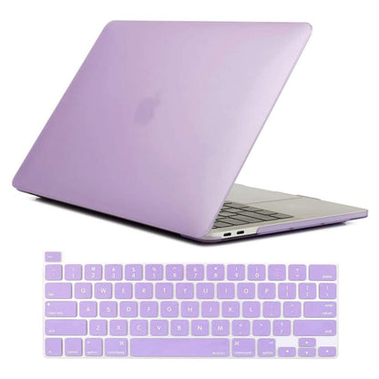 Purple MacBook Pro 13 Inch Case 2016-2023 M1 M2 A2338 A2289 A2251 A2159 Hard Shell Case Keyboard Cover Tristar Online