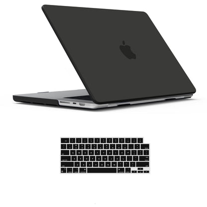 Suitable for MacBook Pro 14 Max Inch Case 2023 2022 2021 M2 A2779 M1 A2442 Hardshell Case Keyboard Cover Black Tristar Online