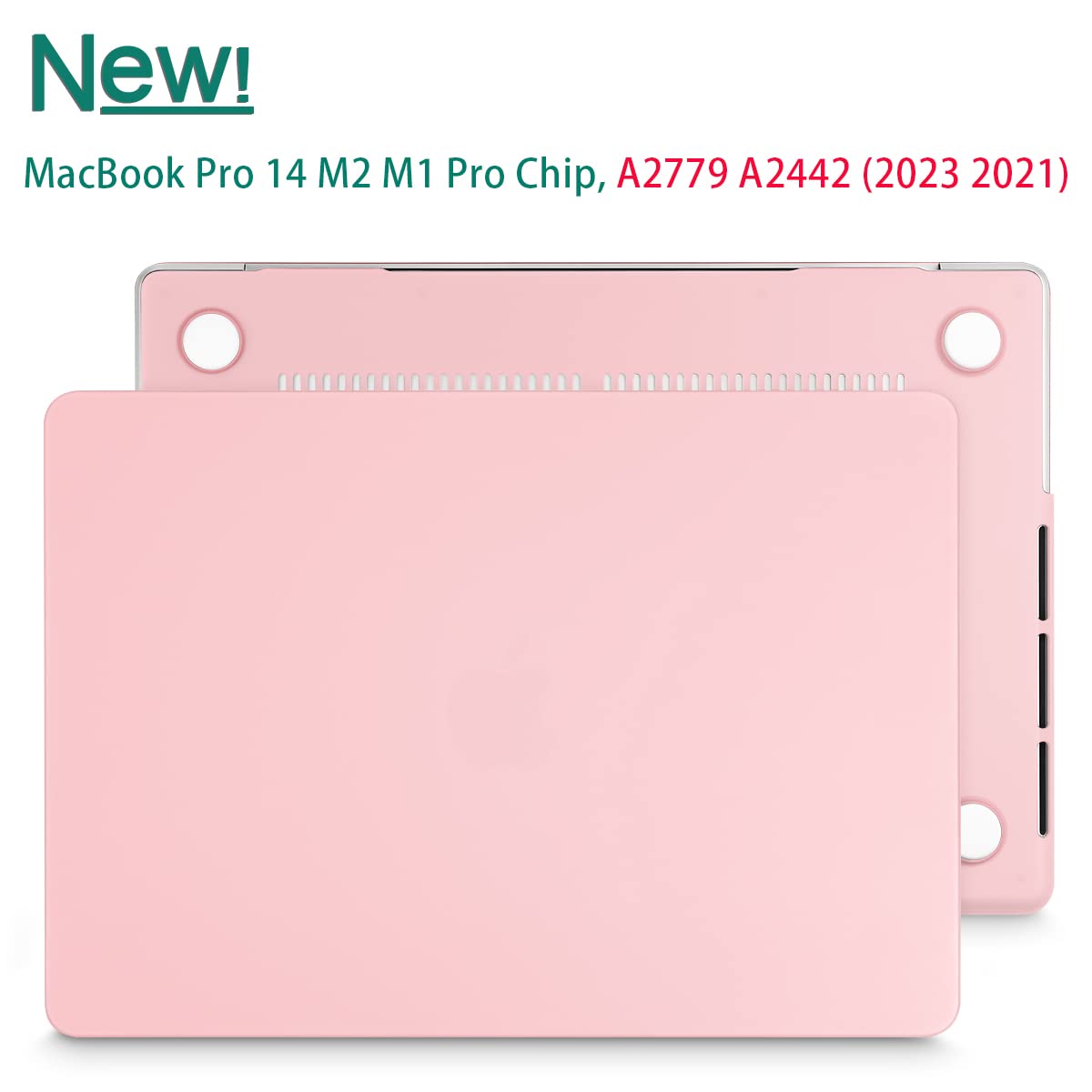 Suitable for MacBook Pro 14 Max Inch Case 2023 2022 2021 M2 A2779 M1 A2442 Hardshell Case Keyboard Cover Sold Pink Tristar Online