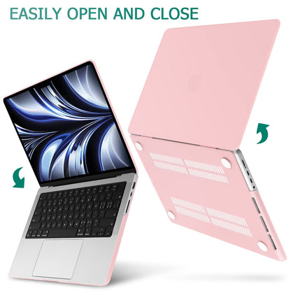 Suitable for MacBook Pro 14 Max Inch Case 2023 2022 2021 M2 A2779 M1 A2442 Hardshell Case Keyboard Cover Sold Pink Tristar Online