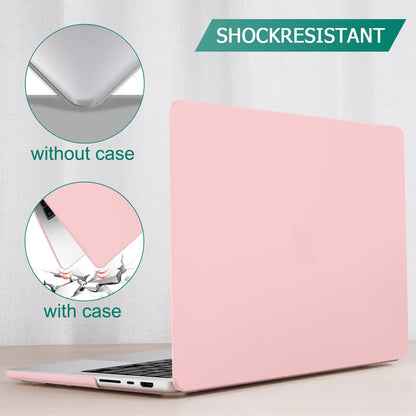 Suitable for MacBook Pro 14 Max Inch Case 2023 2022 2021 M2 A2779 M1 A2442 Hardshell Case Keyboard Cover Sold Pink Tristar Online