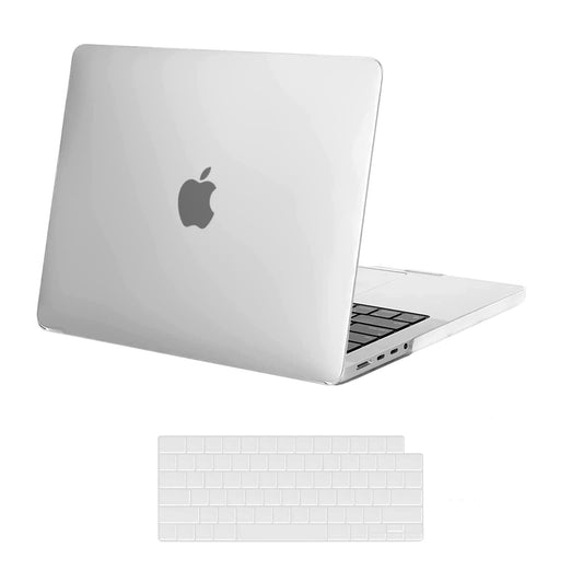 Suitable for MacBook Pro 14 Max Inch Case 2023 2022 2021 M2 A2779 M1 A2442 Hardshell Case Keyboard Cover White Tristar Online