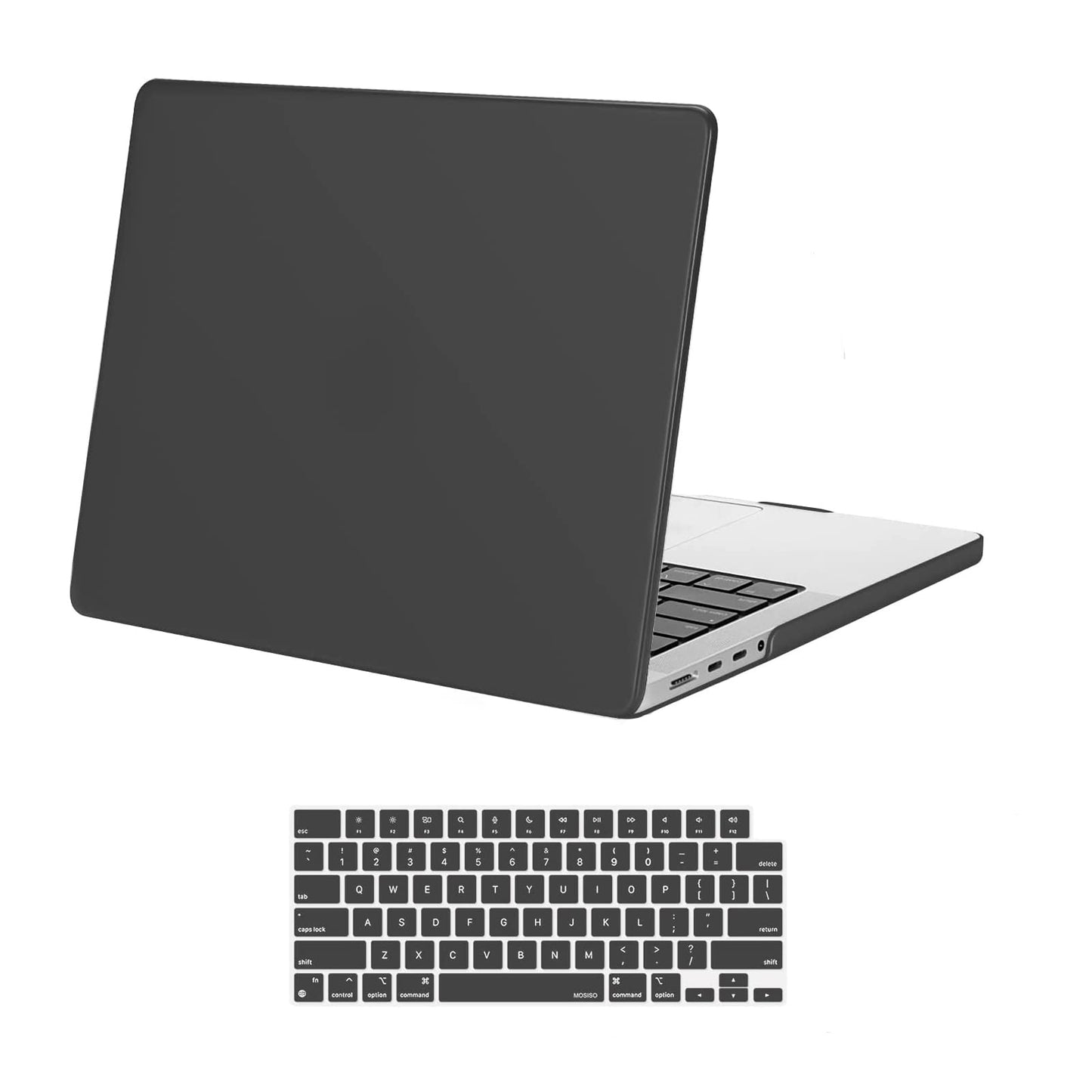 Suitable for  MacBook Pro 14 Max Inch Case 2023 2022 2021 M2 A2779 M1 A2442 Hardshell Case Keyboard Cover Grey Tristar Online