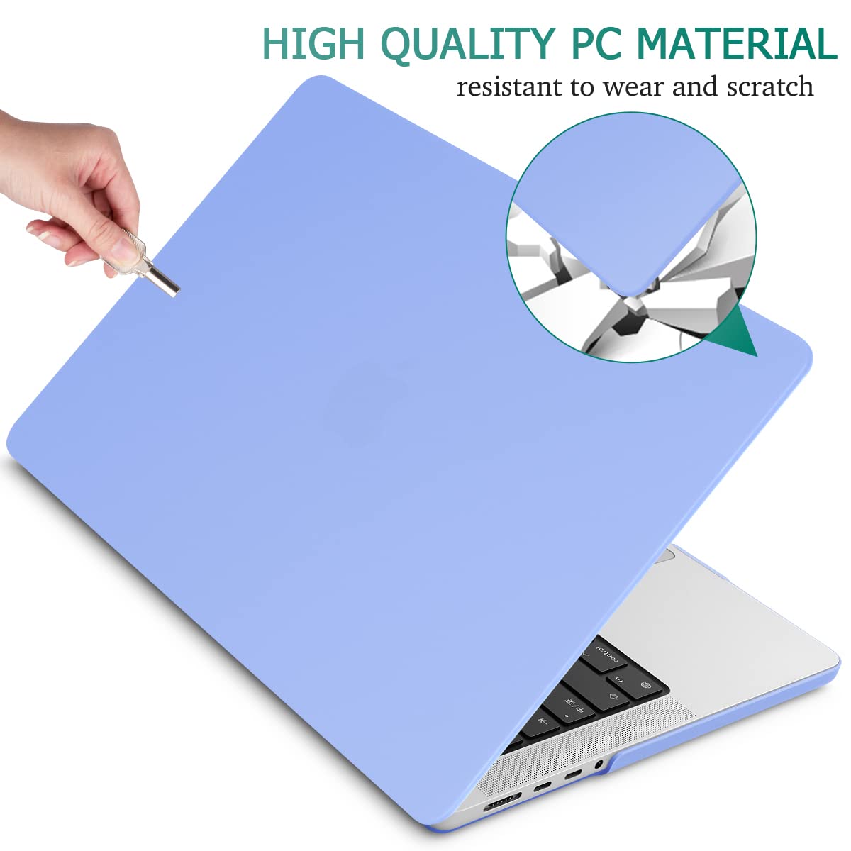 Suitable for  MacBook Pro 14 Max Inch Case 2023 2022 2021 M2 A2779 M1 A2442 Hardshell Case Keyboard Cover Tristar Online