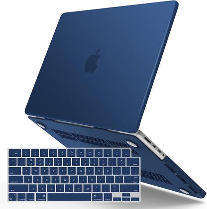 Suitable for  MacBook Pro 16 inch Case 2023 2022 2021 M2 A2780 A2485 M1 Pro/Max Hard Shell Case Keyboard Cover Blue Tristar Online