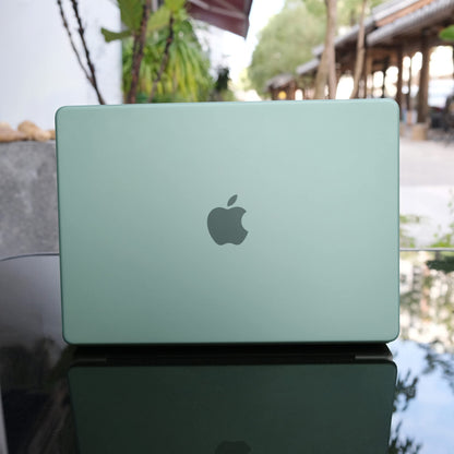 Suitable for  MacBook Pro 16 inch Case 2023 2022 2021 M2 A2780 A2485 M1 Pro/Max Hard Shell Case Keyboard Cover Midnight Green Tristar Online
