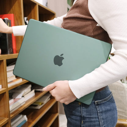 Suitable for  MacBook Pro 16 inch Case 2023 2022 2021 M2 A2780 A2485 M1 Pro/Max Hard Shell Case Keyboard Cover Midnight Green Tristar Online