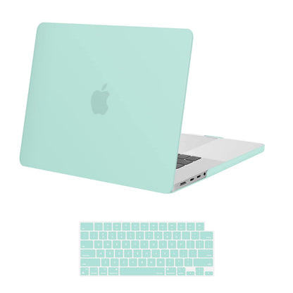 Suitable for  MacBook Pro 16 inch Case 2023 2022 2021 M2 A2780 A2485 M1 Pro/Max Hard Shell Case Keyboard Cover Green Tristar Online