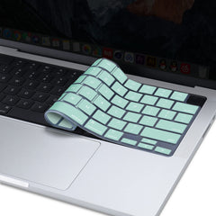Keyboard Cover Skin For MacBook Air Pro 13 13.6 14 15.3 16 A2442 A2779 A2485 A2780 A2681 A2941 M1 M2 2021 to 2023 Mint Green Tristar Online