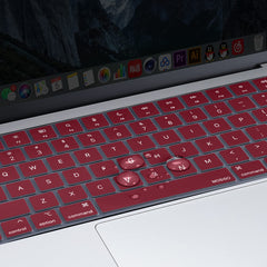 Keyboard Cover Skin For MacBook Air Pro 13 13.6 14 15.3 16 A2442 A2779 A2485 A2780 A2681 A2941 M1 M2 2021 to 2023 Wine Red Tristar Online