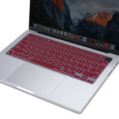 Keyboard Cover Skin For MacBook Air Pro 13 13.6 14 15.3 16 A2442 A2779 A2485 A2780 A2681 A2941 M1 M2 2021 to 2023 Wine Red Tristar Online