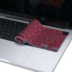 Keyboard Cover Skin For MacBook Air Pro 13 13.6 14 15.3 16 A2442 A2779 A2485 A2780 A2681 A2941 M1 M2 2021 to 2023 Wine Red Tristar Online