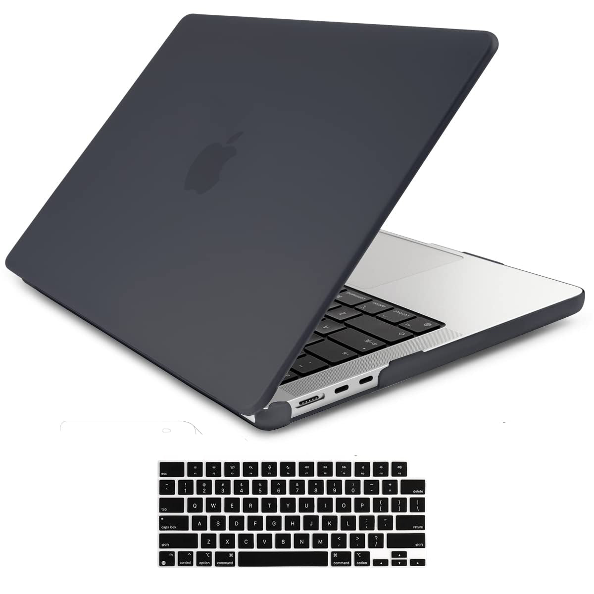 Suitable for  2023 2022 MacBook Air 13 inch case M2 Model A2681 Hard Shell Case Keyboard Cover Black Tristar Online