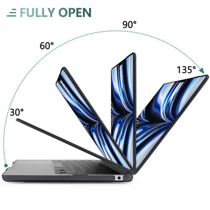 Suitable for  2023 2022 MacBook Air 13 inch case M2 Model A2681 Hard Shell Case Keyboard Cover Black Tristar Online