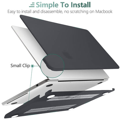 Suitable for  2023 2022 MacBook Air 13 inch case M2 Model A2681 Hard Shell Case Keyboard Cover Black Tristar Online