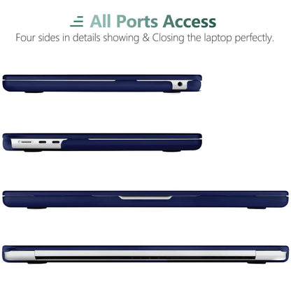 Suitable for  2023 2022 MacBook Air 13 inch case M2 Model A2681 Hard Shell Case Keyboard Cover Blue Tristar Online