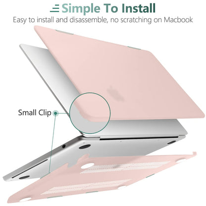 Suitable for  2023 2022 MacBook Air 13 inch case M2 Model A2681 Hard Shell Case Keyboard Cover Sold Pink Tristar Online
