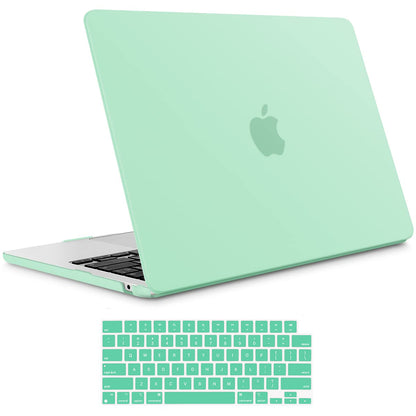 Suitable for  2023 2022 MacBook Air 13 inch case M2 Model A2681 Hard Shell Case Keyboard Cover Green Tristar Online