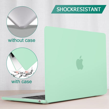 Suitable for  2023 2022 MacBook Air 13 inch case M2 Model A2681 Hard Shell Case Keyboard Cover Green Tristar Online