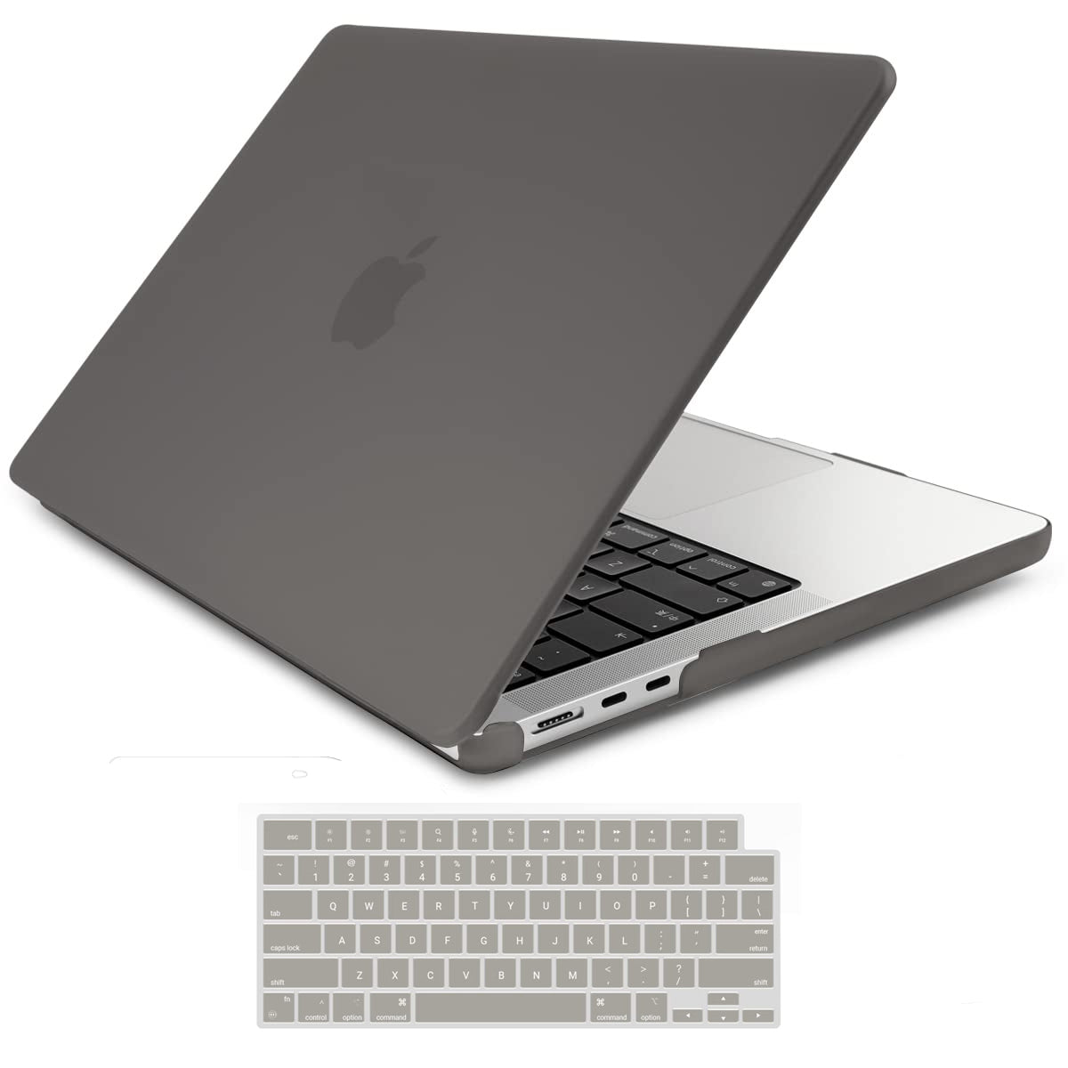 Suitable for  2023 2022 MacBook Air 13 inch case M2 Model A2681 Hard Shell Case Keyboard Cover Grey Tristar Online