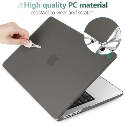 Suitable for  2023 2022 MacBook Air 13 inch case M2 Model A2681 Hard Shell Case Keyboard Cover Grey Tristar Online