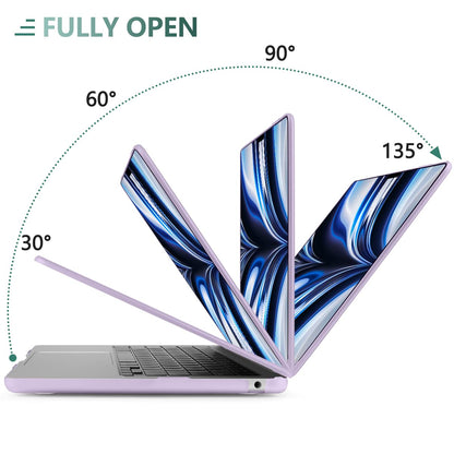 Suitable for  2023 2022 MacBook Air 13 inch case M2 Model A2681 Hard Shell Case Keyboard Cover Purple Tristar Online
