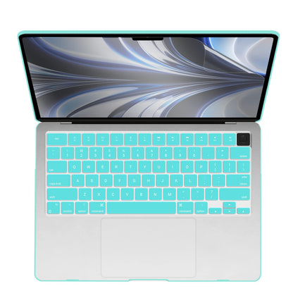 Suitable for  2023 2022 MacBook Air 13 inch case M2 Model A2681 Hard Shell Case Keyboard Cover Turquoise Tristar Online