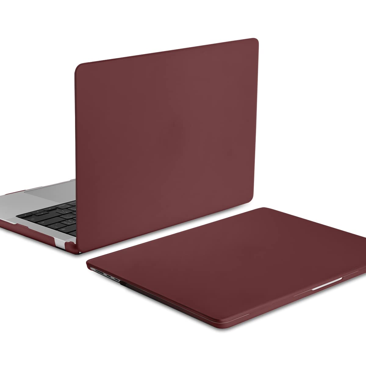 Suitable for  2023 2022 MacBook Air 13 inch case M2 Model A2681 Hard Shell Case Keyboard Cover Wine Red Tristar Online
