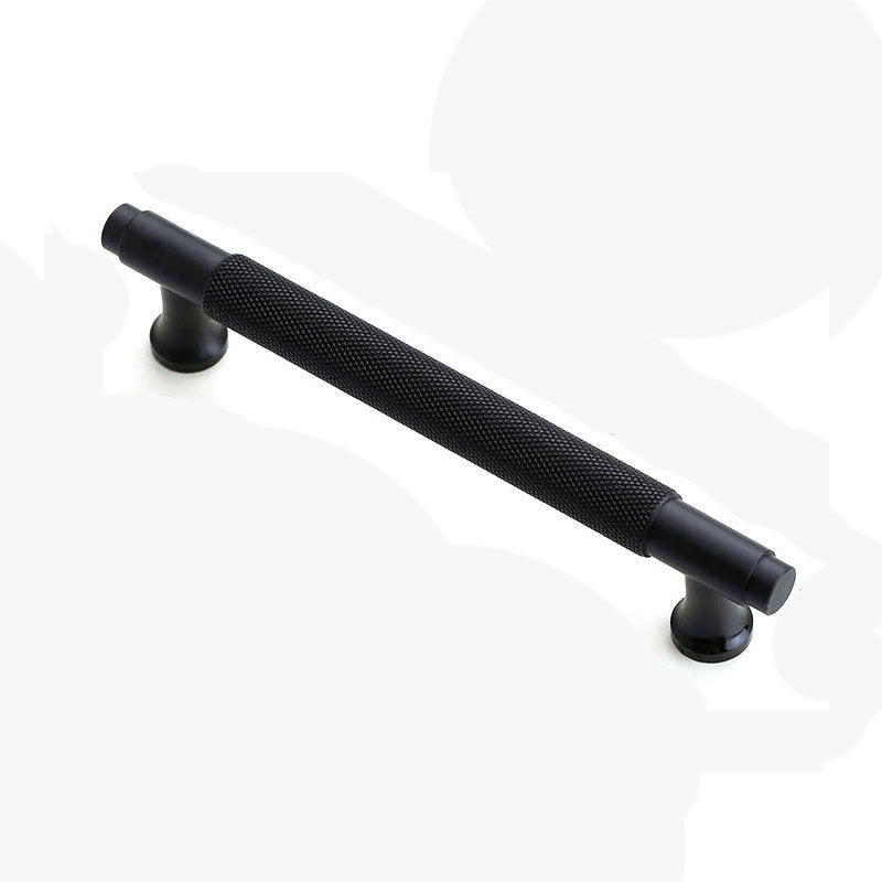 Black Furniture Door Kitchen Cabinet Handle Handles Pull Pulls Cupboard 128mm Tristar Online