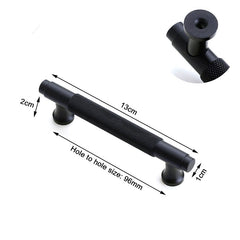 Black Furniture Door Kitchen Cabinet Handle Handles Pull Pulls Cupboard 96mm Tristar Online