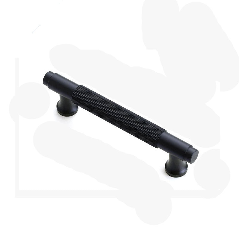 Black Furniture Door Kitchen Cabinet Handle Handles Pull Pulls Cupboard 96mm Tristar Online