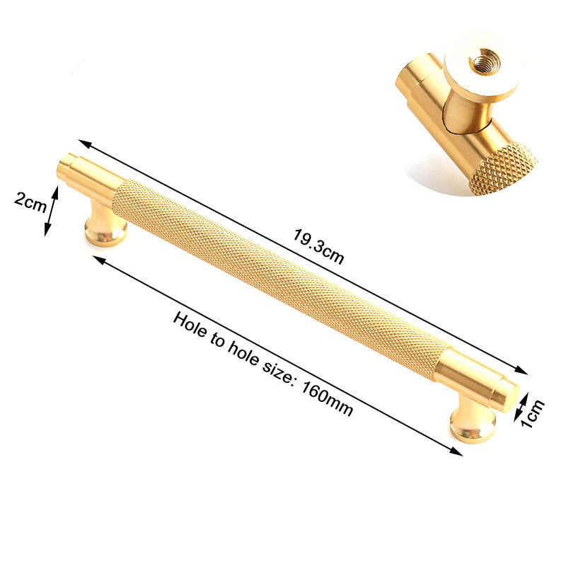 Gold Furniture Door Kitchen Cabinet Handle Handles Pull Pulls Cupboard 160mm Tristar Online