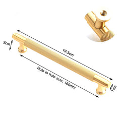 Gold Furniture Door Kitchen Cabinet Handle Handles Pull Pulls Cupboard 160mm Tristar Online